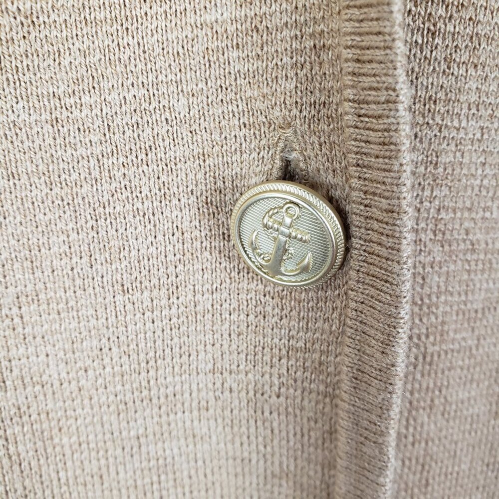 J Crew NWT Giselle V-Neck Sweater Blazer Cardigan Camel BV316 Womens Small - Picture 3 of 8